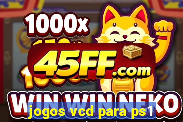 jogos vcd para ps1